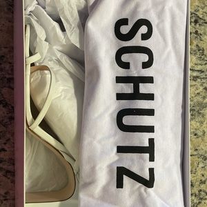 SCHUTZ
Amaia Slingback Leather Sandals